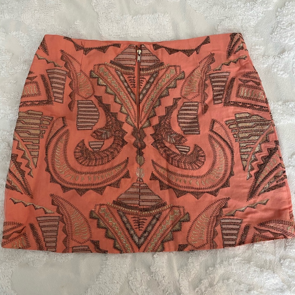 Colorful Patterned Skirt - Picture 2 of 2